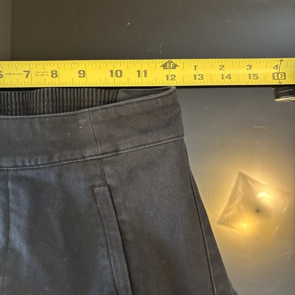 ALO Show Off Wide Leg Trouser Pants Punk Goth Cargo XS Black Grunge - Picture 4 of 6